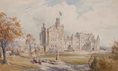 Plans For The Extension Of Mauldsie Castle Lanarkshire