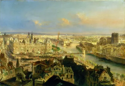 Plantation Dun Arbre De La Liberte Devant Lhotel De Ville Le 24 Mars 1848
