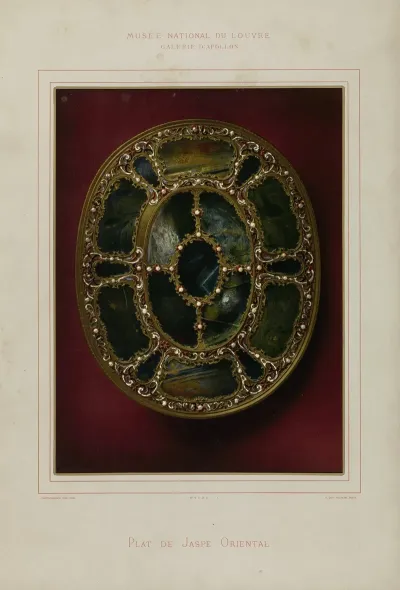 Plat De Jaspe Oriental