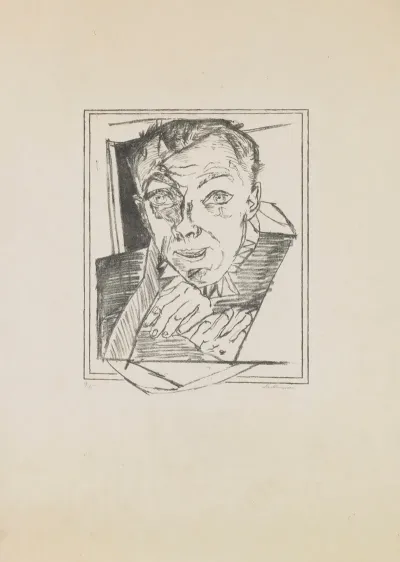 Plate 1 Self Portrait