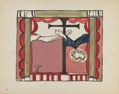 Plate 14 Main Altarpiece Chimayo From Portfolio Spanish Colonial Designs Of New Mexico 2