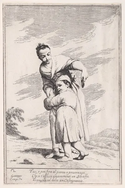 Plate 16 Menghina Quiets Cacasenno With A Chestnut Cake