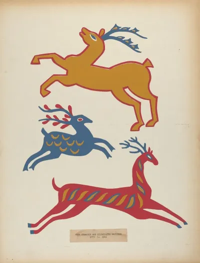 Plate 3 From Portfolio Folk Art Of Rural Pennsylvania