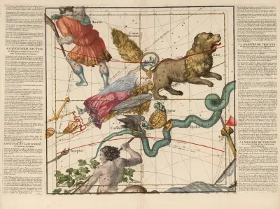 Plate 4 Virgo Hydra And Other Constellations
