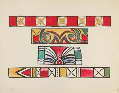 Plate 49 From Portfolio Spanish Colonial Designs Of New Mexico