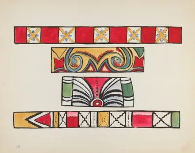 Plate 49 Miscellaneous Design From Portfolio Spanish Colonial Designs Of New Mexico