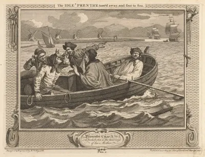 Plate 5 The Idle Prentice Turned Away And Sent To Sea