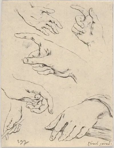 Plate 6 Six Hands