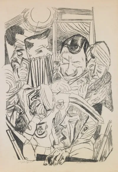 Plate 9 The Patriotic Song