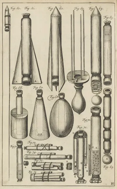 Plate H Rockets Mounted Without Sticks Water Rockets Rockets Mounted To Lines