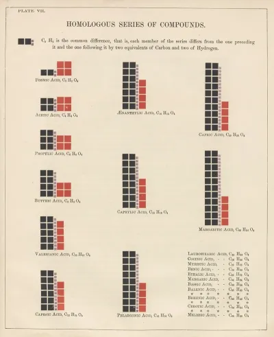 Plate Vii Homologous Series Of Compounds