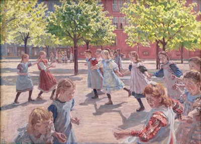 Playing Children Enghave Square 2