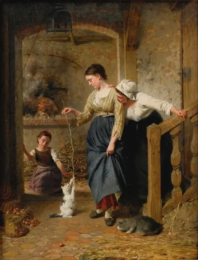 Playing With Kittens