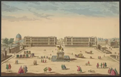 Plaza Of Louis The Fifteenth