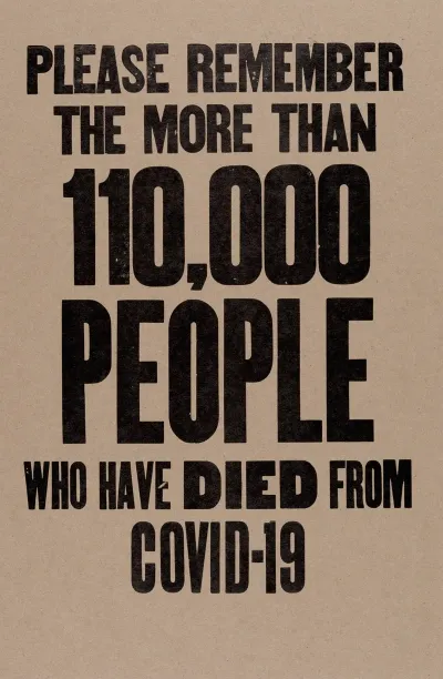 Please Remember The More Than 110000 People Who Have Died From Covid 19