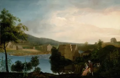 Pleasure Party By A Mill