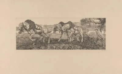 Ploegende Paarden