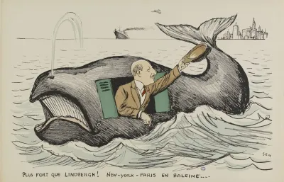Plus Fort Que Lindbergh New York Paris En Baleine