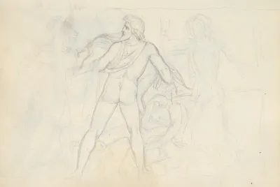 Pluto Carrying Proserpina From The Rape Of Proserpina Palazzo Mattei Paganica Rome