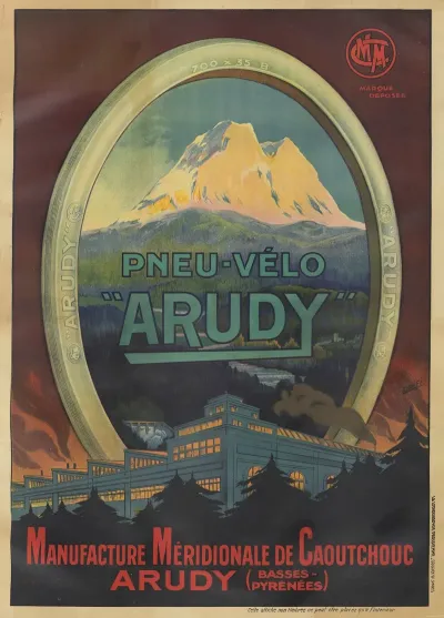Pneu Velo Arudy Manufacture Meridionale De Caoutchouc