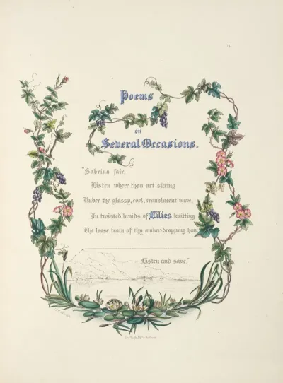 Poems On Several Occasions