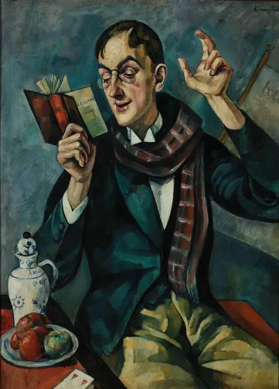 Poet Portrait Of Jan Lechon Third Version