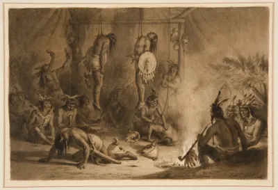 Pohk Hong Of The Mandan Tribe