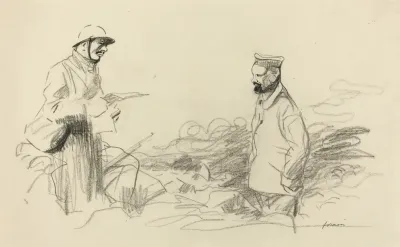 Poilu Acknowledging German Soldier Ii
