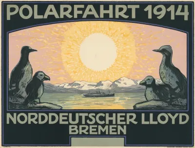 Polarfahrt 1914 Norddeutscher Lloyd Bremen