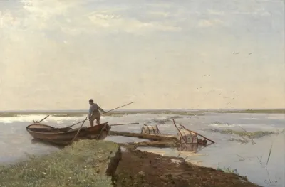 Polder Landscape In The Kamperpolder