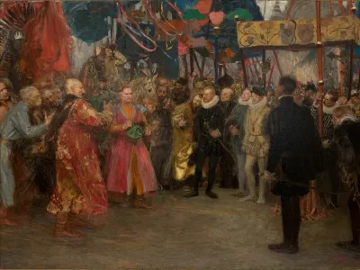 Polish Envoys Before Henry Of Valois
