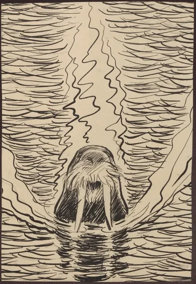 Politician Depicted As A Walrus