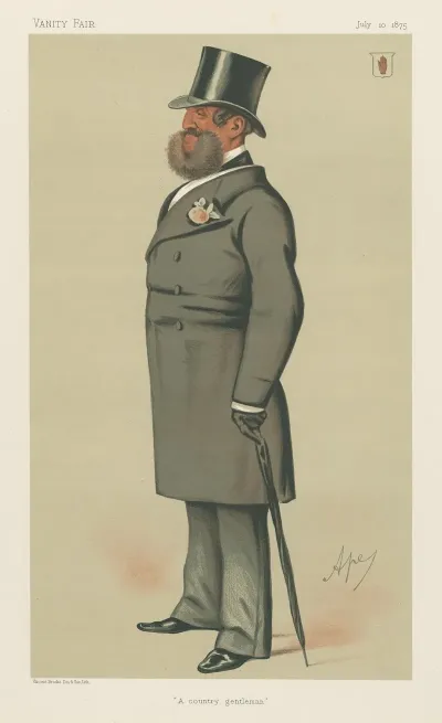 Politicians A Country Gentleman Sir Henry Josias Stracey 10 July 1875