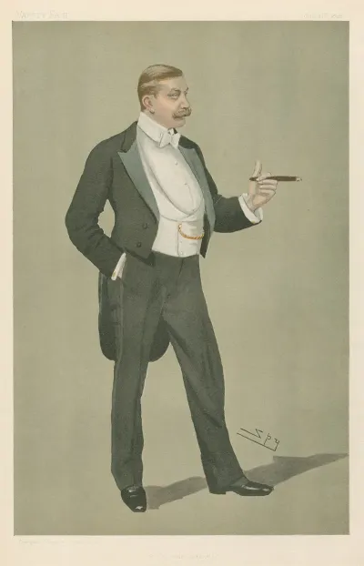 Politicians A German Attache Baron Hermann Von Eckardstein