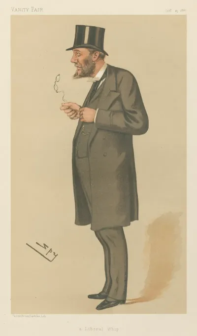 Politicians A Liberal Whip Mr Charles Cecil Cotes Oct 13 1883