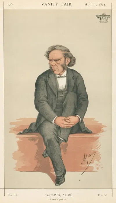 Politicians A Man Of Position Lord Lyttelton 1 April 1871