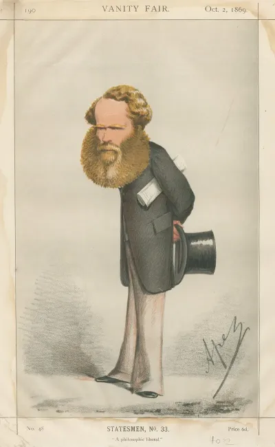 Politicians A Philosophic Liberal Mr M E Grant Duff October 2 1869