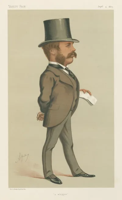 Politicians A Whipper Mr William Hart Dyke September 4 1875
