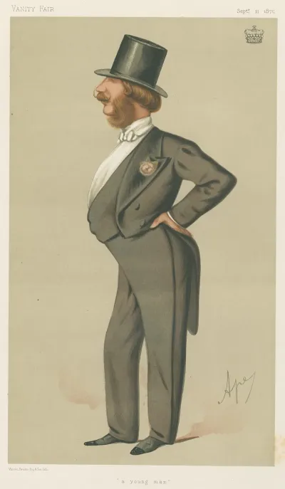 Politicians A Young Man Lord Barrington September 11 1875