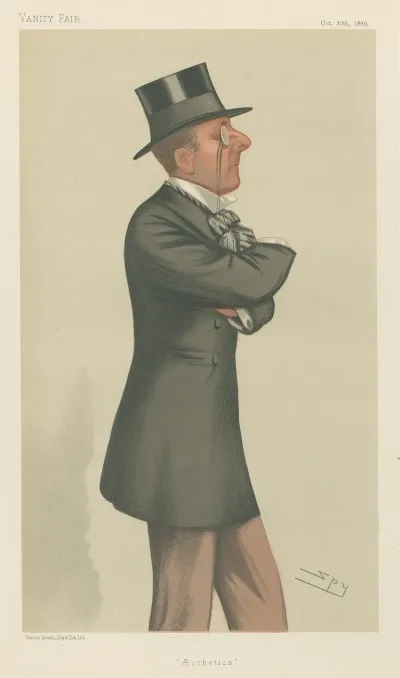 Politicians Aesthetics The Hon Percy Scawen Wyndham 30 October 1880