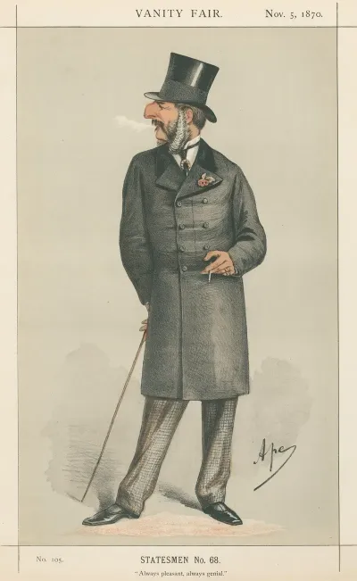 Politicians Always Pleasant Always Genial The Hon J C Vivian 5 November 1870