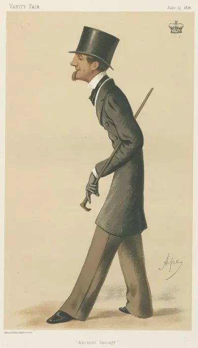 Politicians Ancient Lineage The Marquis Of Bath June 13 1874 2