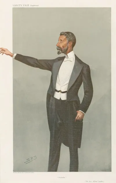 Politicians Australia The Hon Alfred Deakin September 2 1908