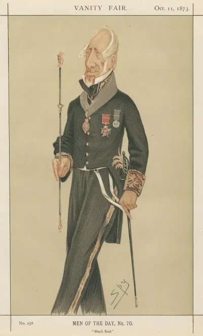 Politicians Black Rod Sir Augustus William James Clifford October 11 1873