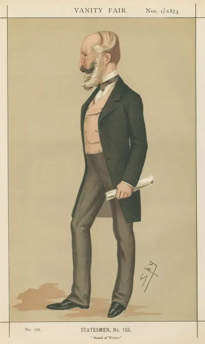Politicians Board Of Works Colonel James Macnaughton Hogg 15 November 1873