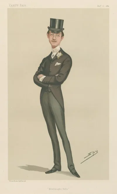 Politicians Bradlaughs Baby The Hon Charles Robert Spencer 10 December 1881