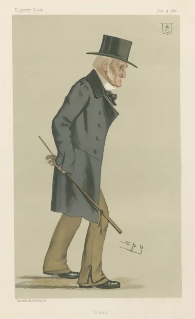 Politicians Bucks Sir Harry Verney 15 July 1882