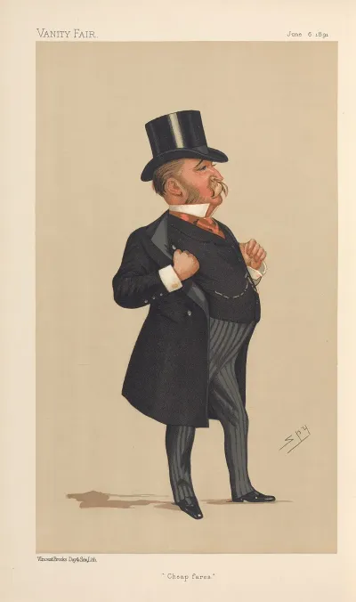 Politicians Cheap Fares Mr John Blundell Maple 6 June 1891