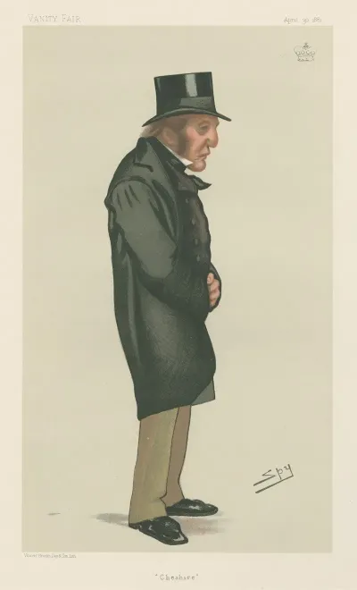 Politicians Cheshire Lord Tollemache 30 April 1881