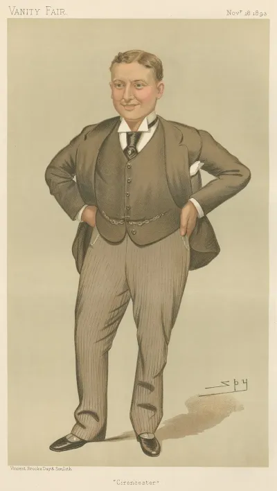 Politicians Cirencester Mr Harry Lawson Webster Lawson 15 November 1893